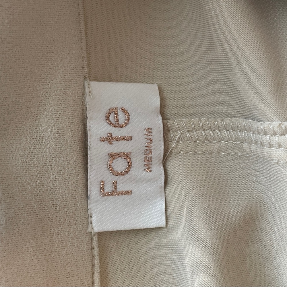 Fate Cream Ruffled Utility Jacket - image 5